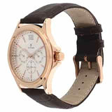 Titan Workwear Watch with White Dial & Leather Strap NQ1698WL01