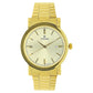 TITAN Champagne Dial Golden Stainless Steel Strap Watch NM1712YM03