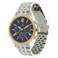 Titan Workwear Watch with Blue Dial & Stainless Steel Strap NP1734KM01 (DG344)