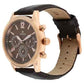 Titan Workwear Watch with Brown Dial & Leather Strap 1734WL01