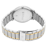 Titan Lagan - White Dial Metal Strap - 1775BM02