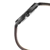 Titan Workwear Watch with Black Dial & Brown Leather Strap NN1802NL01 (DJ148)