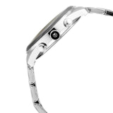 Titan Quartz Analog with Day and Date Black Dial Stainless Steel Strap Watch for Men 1805km01