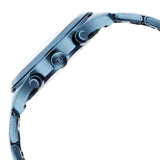 Titan Neo Splash Blue Dial Stainless Steel Strap Watch - 1805QM01 - KRISHNA WATCH COMPANY