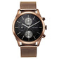 Titan Neo Splash Black Dial Stainless Steel Strap Watch 1805QM05