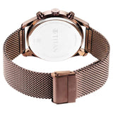 Titan Neo Splash Black Dial Stainless Steel Strap Watch 1805QM05