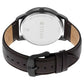Titan Workwear Watch with Golden Dial & Leather Strap NP1806NL02 (DK824)