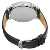 Titan Workwear Watch with Silver Dial & Leather Strap NP1806SL01 (DJ167)