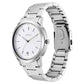 Titan Workwear Watch with White Dial & Metal Strap 1806SM03 (DK825)