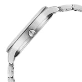 Titan Workwear Watch with White Dial & Metal Strap 1806SM03 (DK825)