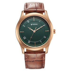 Titan Karishma Green Dial Watch for Men 1823WL02 / NS1823WL02 - KRISHNA WATCH COMPANY