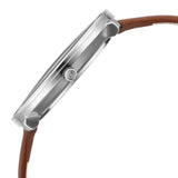 TITAN Workwear Watch with Black Dial & Leather Strap 1849SL01