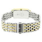 Titan Silver Dial Two Toned Stainless Steel Strap Watch NN1927BM01