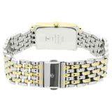 Titan Silver Dial Two Toned Stainless Steel Strap Watch NN1927BM01