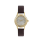 Sonata Stardust Silver Dial Leather Strap 8123YL04 (SDH270)