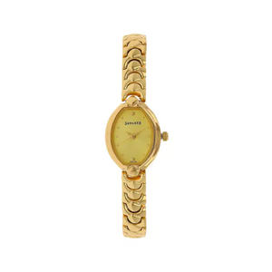 Sonata Champagne Dial Golden Metal Strap Watch NR8107YM02 - KRISHNA WATCH COMPANY