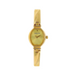 Sonata Champagne Dial Golden Metal Strap Watch NR8111YM01