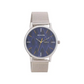 Sonata SONATA Knot Blue Dial Stainless Steel Strap Watch NR77105SM04