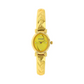 Sonata White Dial Golden Metal Strap Watch NR8110YM01