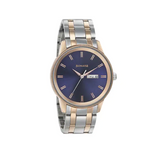 Wedding Edition - Blue Dial Bimetal Strap Watch - NT7133KM02