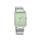 Sonata Sleek Green Dial Analog With Date Watch 7148SM01