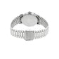 Sonata White Dial Silver Stainless Steel Strap Watch NR1013SM01