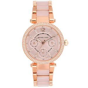 Michael Kors Mini Parker Rose Gold Watch - MK6110 - KRISHNA WATCH COMPANY