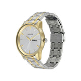 Sonata Wedding Edition - Silver Dial Bimetal Strap Watch 7133BM01