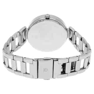 Titan Pink Dial Silver Stainless Steel Strap Watch 2480SM05