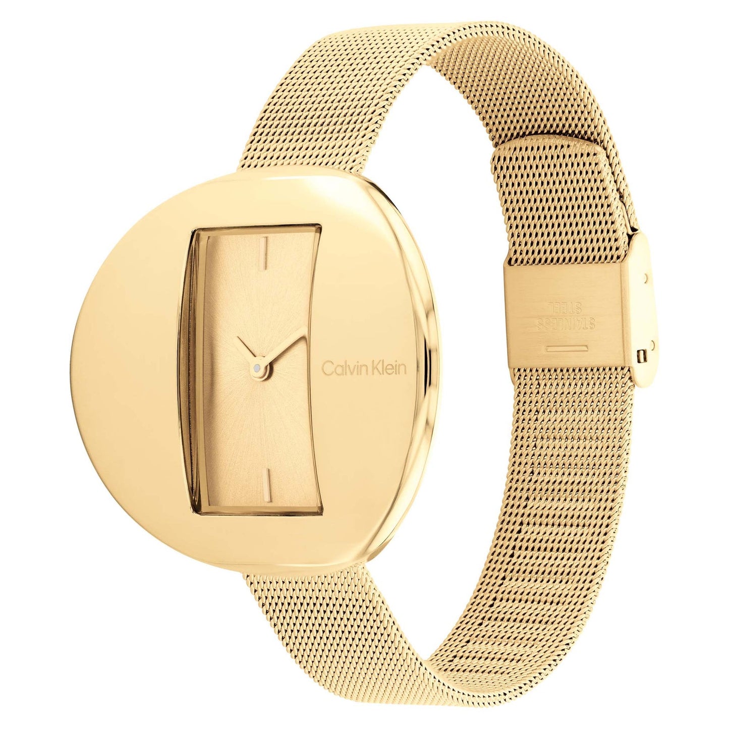 Calvin Klein 25200146 Circular Mesh Quartz Watch for Women