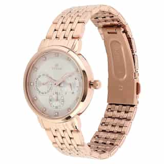 Titan Workwear Watch with Beige Dial & Stainless Steel Strap NP2569WM02 (DG727)