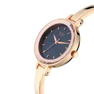 Titan Raga Blue Dial Metal Strap Watch - 2575WM02