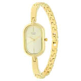 Titan Raga Viva Champagne Dial Metal Strap Watch NP2577YM01