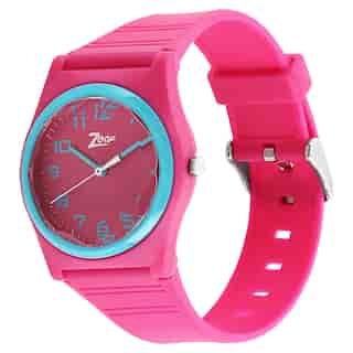 Pink Dial Pink Plastic Strap Watch NP26010PP01 (DG795)