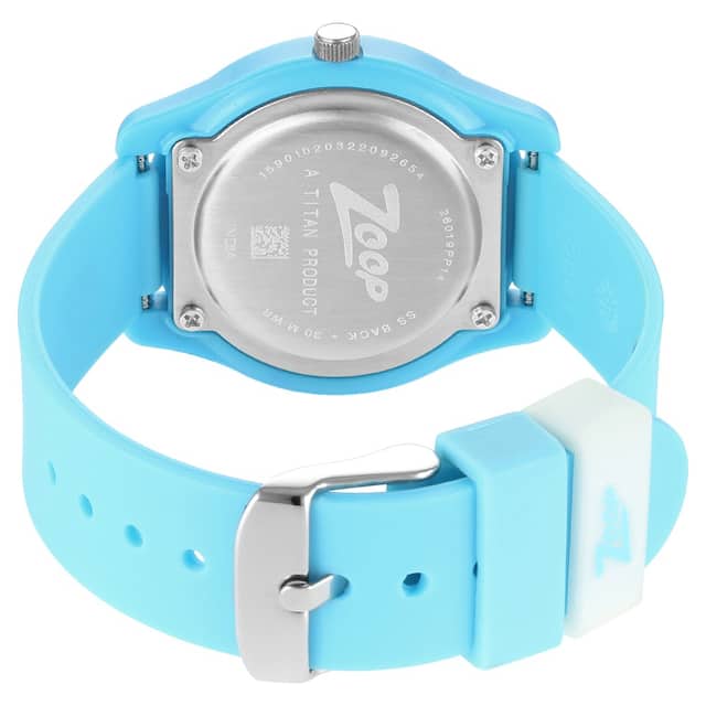 Zoop Basic White Dial Plastic Strap for Kids 26019PP14W