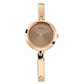 TITAN Raga Viva Rose Gold Dial Metal Strap Watch 2606WM05