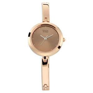 TITAN Raga Viva Rose Gold Dial Metal Strap Watch 2606WM05 - KRISHNA WATCH COMPANY