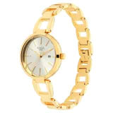 Titan Raga Viva Golden Dial Metal Strap Watch - 2642YM01