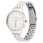 Titan Workwear Silver Dial Two Toned Stainless Steel Strap Watch 2648KM01