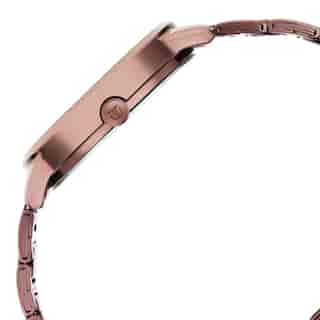 Titan Purple Glam It Up Brown Dial Stainless Steel Strap Watch 2648QM01 (DM407)