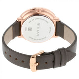 TITAN Workwear Watch with Black Dial & Leather Strap 2651WL01(Dk960)