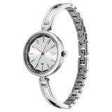 TITAN Titan Raga Viva Silver Dial Metal Strap Watch for Women 2683SM01