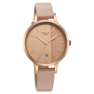 Titan Raga Viva Rose Gold Dial Watch for Women 2684WL01 / NS2684WL01 - KRISHNA WATCH COMPANY