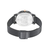 Sonata Onyx Black Dial Stainless Steel Watch NR8164KM01