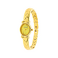 Sonata White Dial Golden Metal Strap Watch NR8110YM01