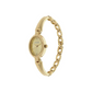 Sonata Champagne Dial Golden Metal Strap Watch NR8048YM02