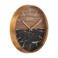 Titan Wooden Clock with Wood & Stone Textures 30 x 30 cm (Medium Size) W0077WA02