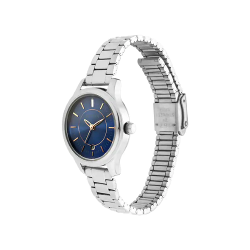 TITAN Blue Dial Analog Watch - 2638SM01 - KRISHNA WATCH COMPANY