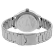SILVER DIAL SILVER STAINLESS STEEL STRAP WATCH NP3120SM01