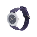 Sonata Purple Dial Plastic Strap Watch - 8992PP02